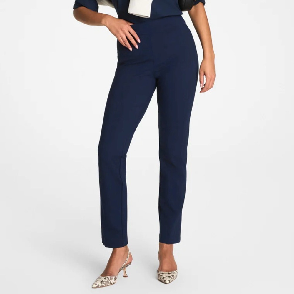 Spanx Ponte Slim Straight Pants Women’s Size M PerfectFit Smoothing Slimming